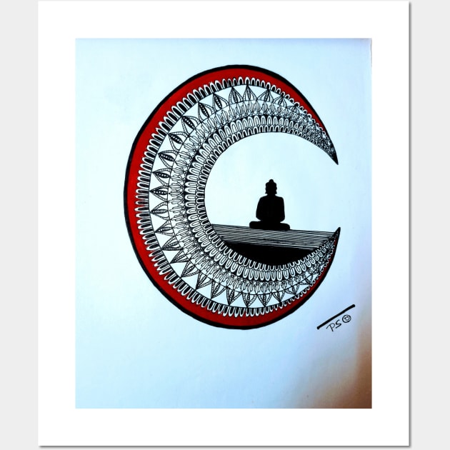 Buddha Mandala Wall Art by Insight-05